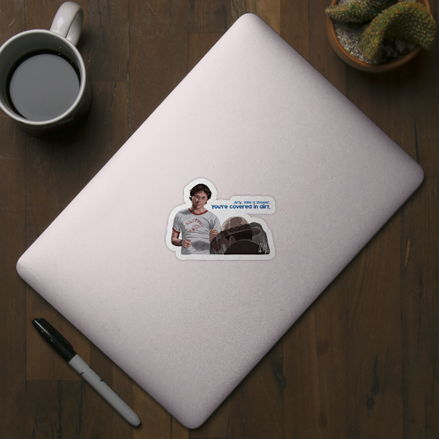 Wet Hot American Summer: Covered in Dirt by 51Deesigns